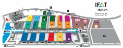Map of IFAT 2022 Munich