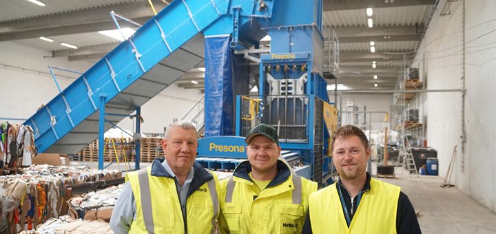 Presona-Salling-group-950-510 Presona baler at Salling Group in Denmark