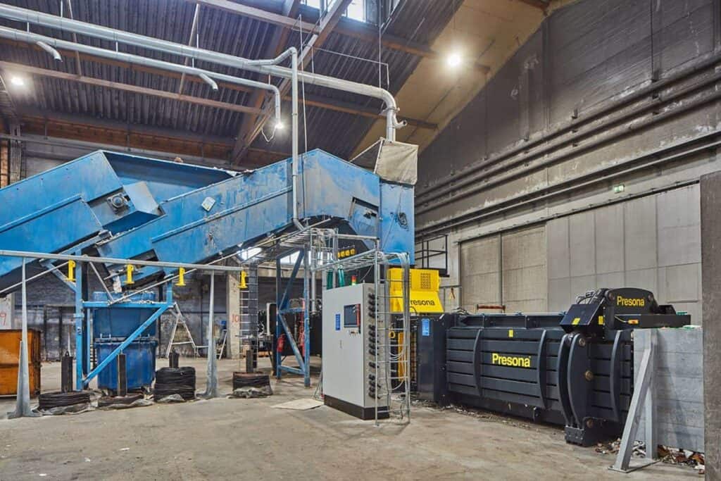 MP 270 MH baler main press
