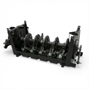 Tying unit for polypropylene wire.