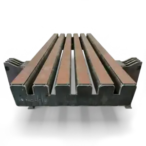 Waste design (wear plates)